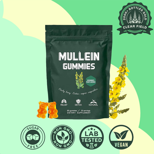 Clear Field Mullein Gummies